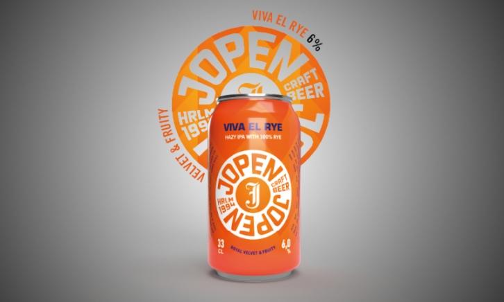 Jopen Viva El Rye bier in blik